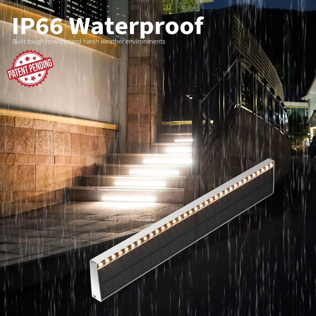 SHONELIGHTING durable outdoor light with long-lasting solar panel performance.