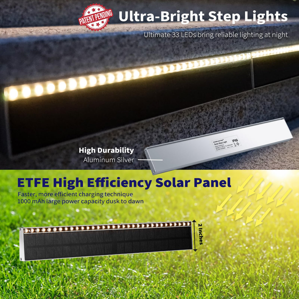 SHONELIGHTING 6-pack set ready for multiple exterior entrances.