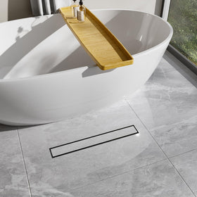 ShootWin SUS 304 stainless steel drain with rust-resistant surface for durable use.