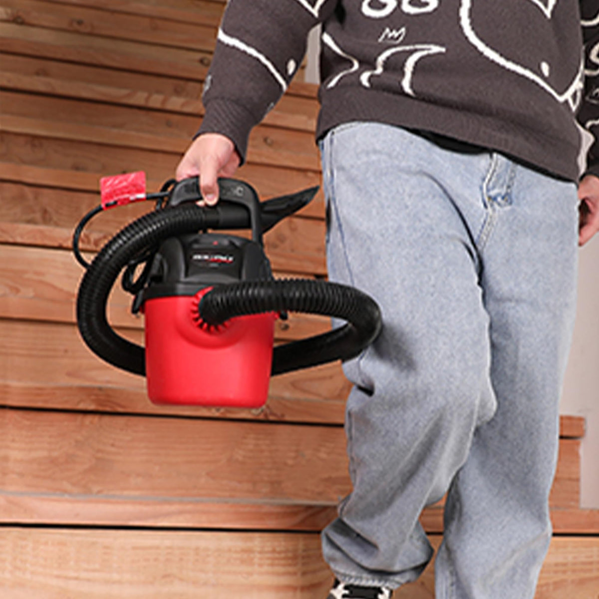 Shop-Vac 2021000 4-foot hose attachment for extended reach
