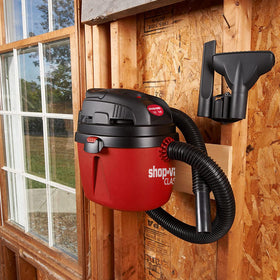 Shop-Vac 2030100 compact body fits under counters and in cabinets