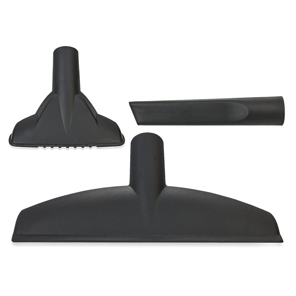 Shop-Vac 3PC Nozzle Kit crevice tool reaches tight gaps for hard-to-reach spaces