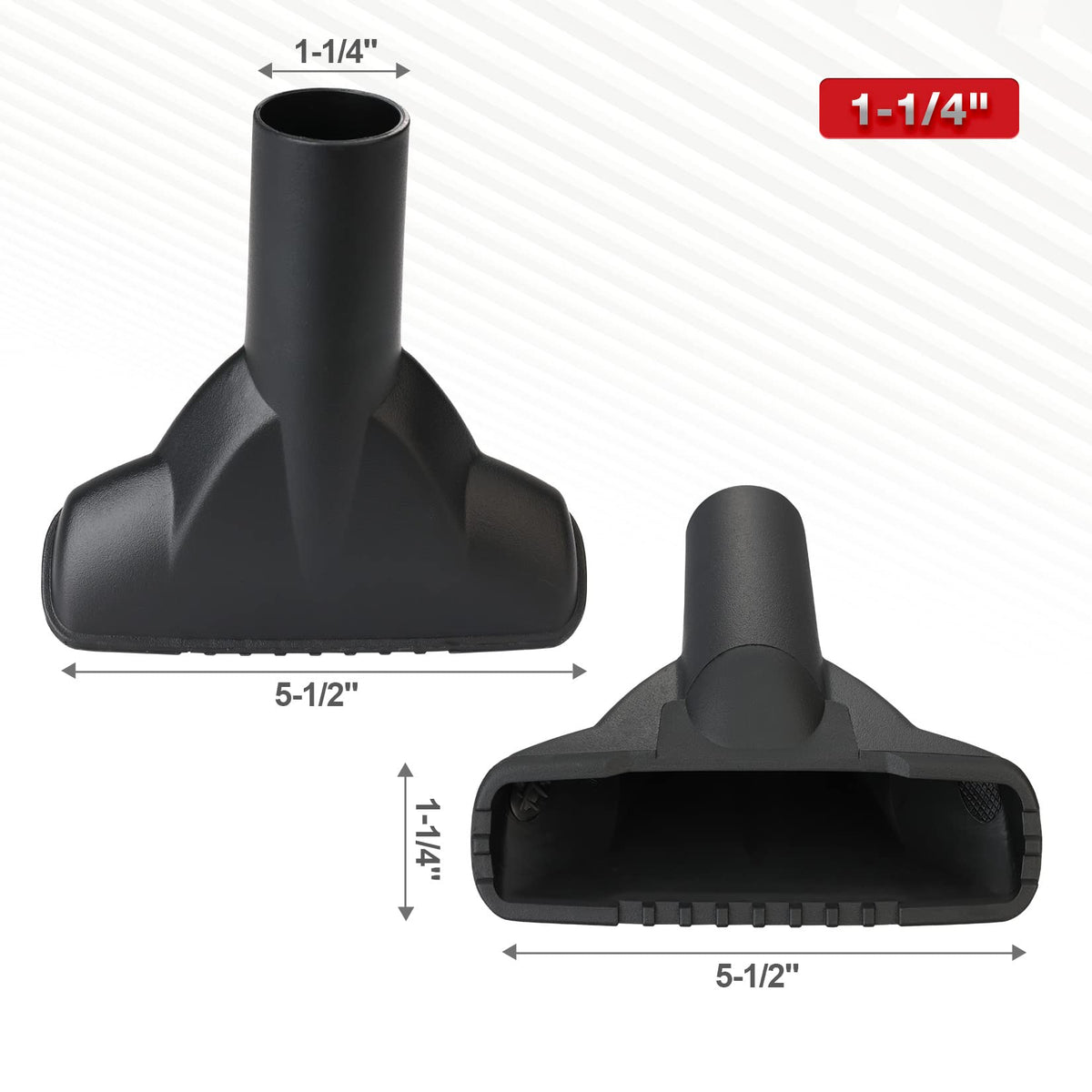 Shop-Vac 3PC Nozzle Kit hose attachment shown on vacuum system