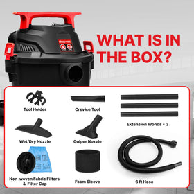 Shop-Vac 5430112 extended cleaning reach with hose and cord