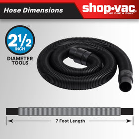 Shop-Vac 5801611 easy-drain valve simplifies liquid disposal.