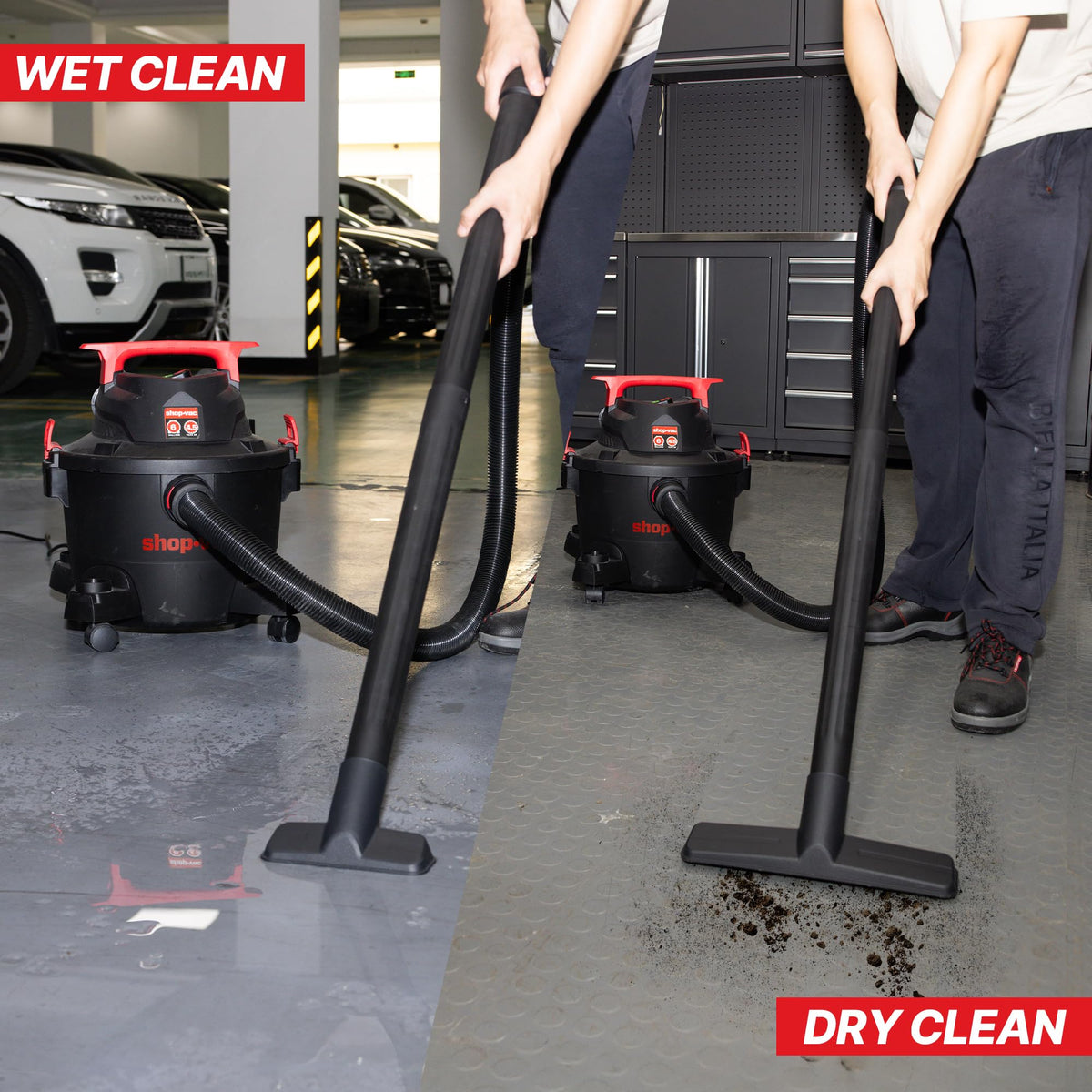 Shop-Vac reaches far with 16-foot total cleaning reach