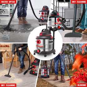 Shop-Vac blower mode delivering 145 CFM power