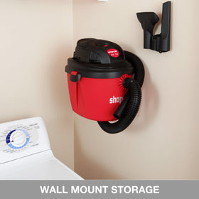 Shop-Vac 2036000 blower function converts vacuum into powerful air blast.