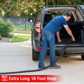 Shop-Vac car cleaning attachments tackle upholstery dirt effectively.