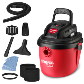 Shop-Vac 2036000 compact design for easy portability and storage.