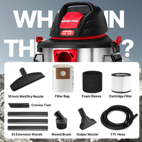 Shop-Vac ideal for garage and workshop cleanup and organization