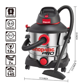 Shop-Vac built-in drain for quick liquid disposal