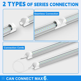 ShopLED 4ft LED shop light ready for plug-and-play installation in any workspace.