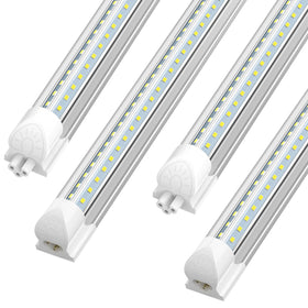ShopLED 4ft LED shop light with V-shape beam for bright workshop illumination.