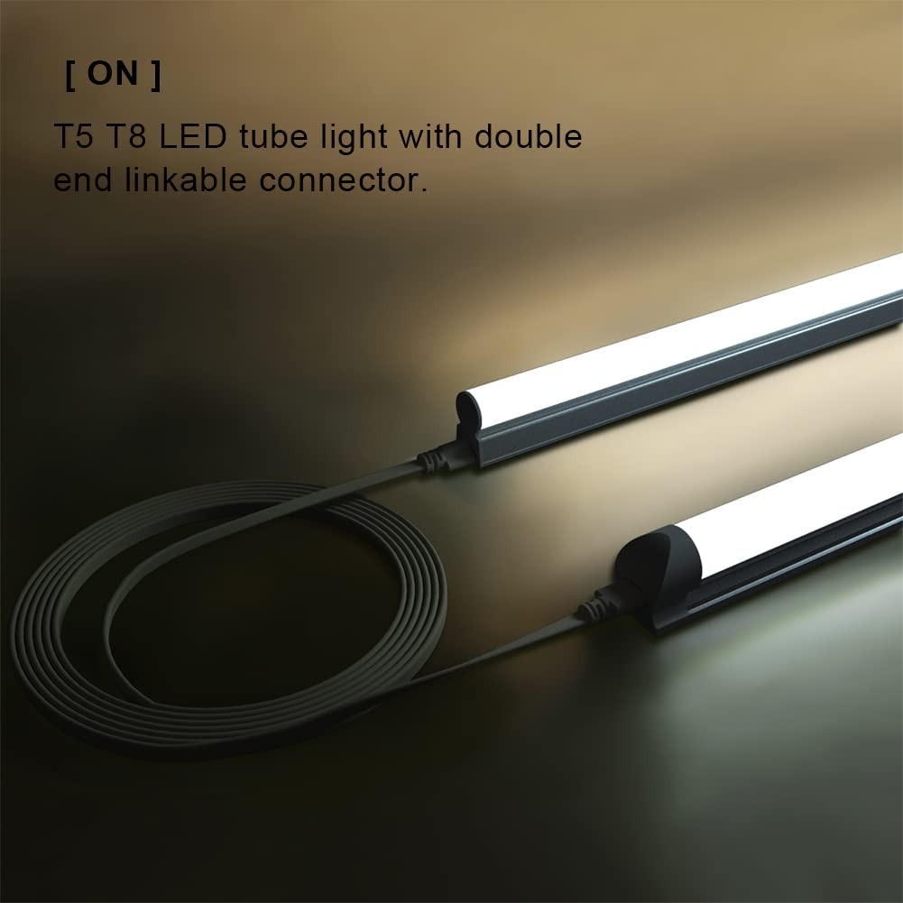 ShopLED cooler-door light connector for display case illumination