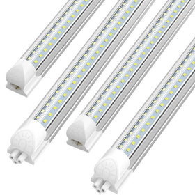 ShopLED Pack4 linkable LED shop light assembly for quick setup.