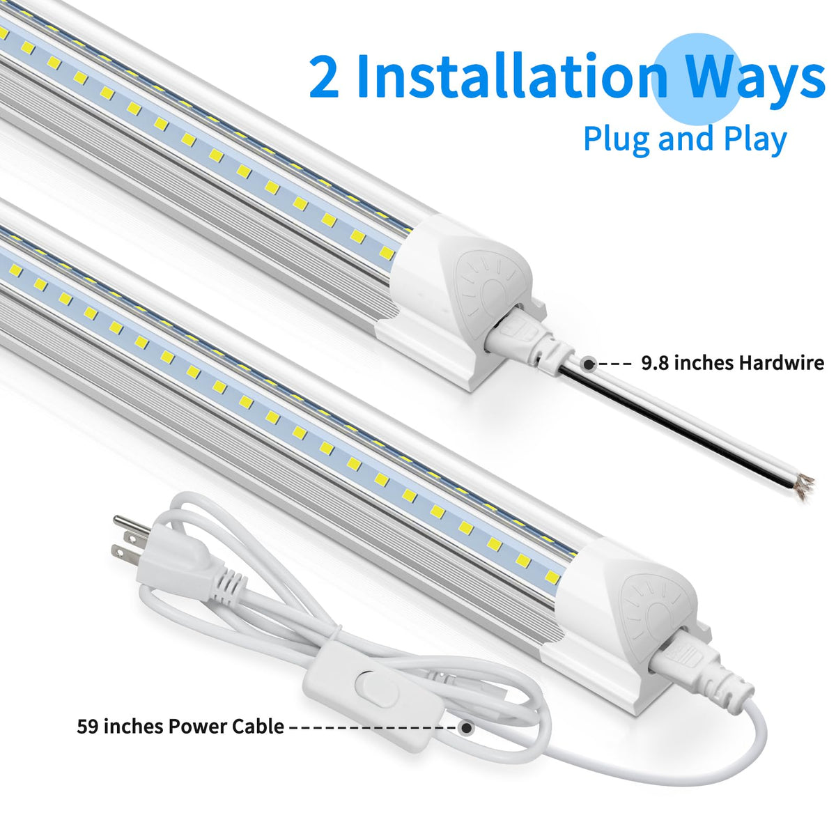 ShopLED wide application suitable for garage, store, or basement.