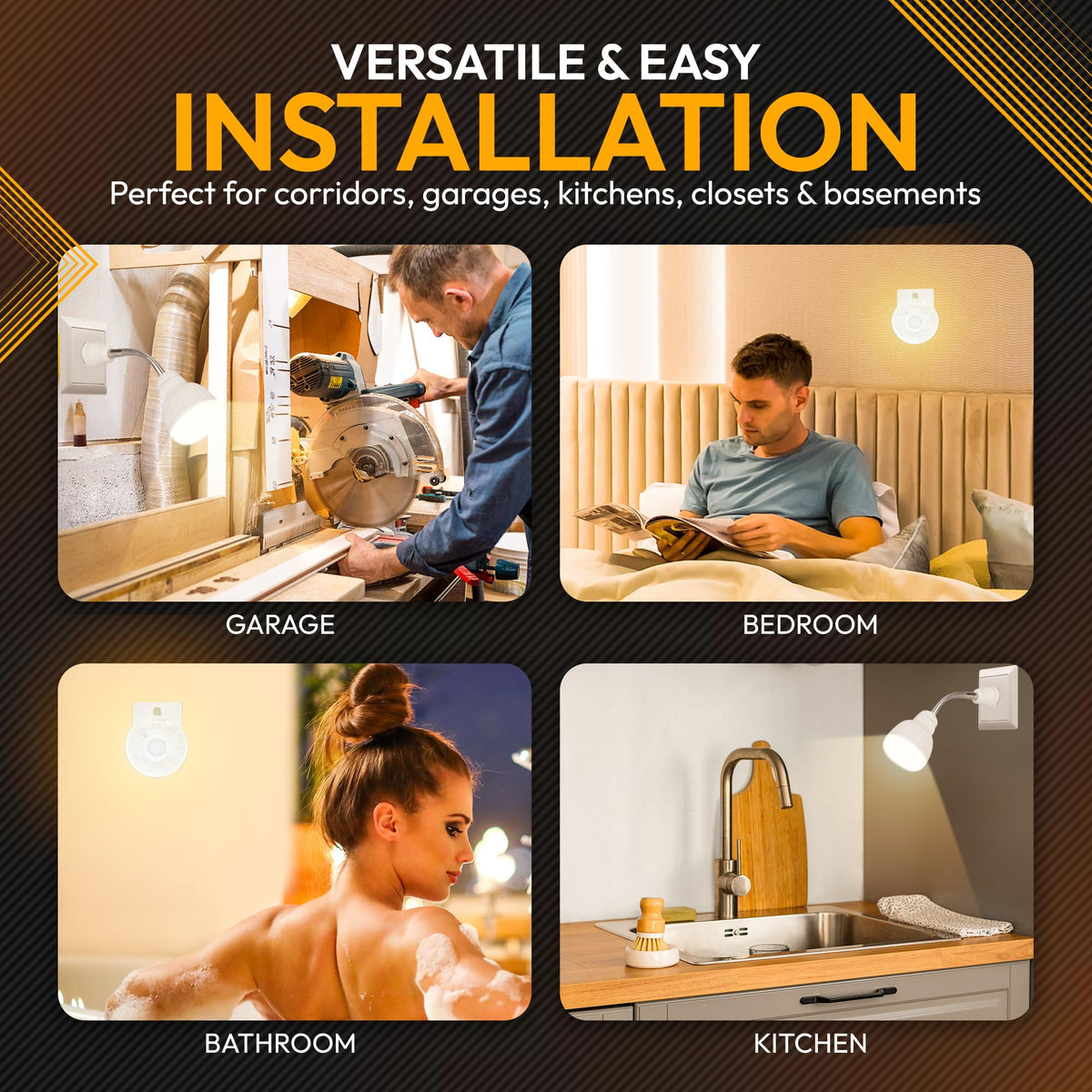 ShopN5 360-degree rotating beam covers wide areas safely