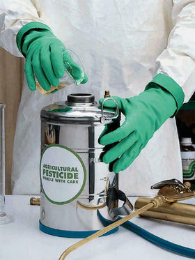 Showa 730 bisque grip offers secure traction on wet or oily tools.
