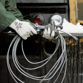 SHOWA Atlas 451 rough grip texture enhances grip in wet and dry conditions.