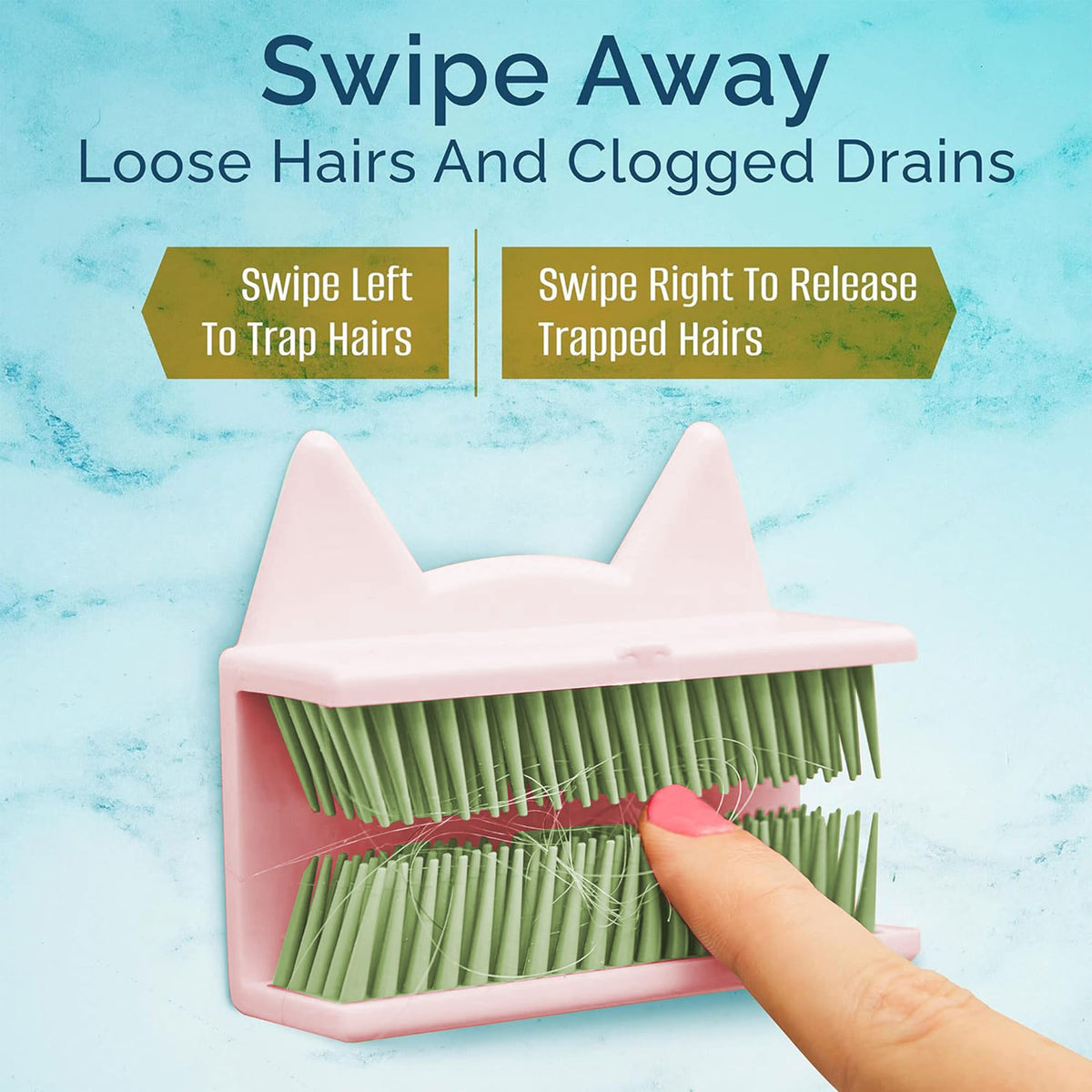 Shower Cat pink bathroom setup adds style and improves shower cleanliness
