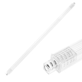 Hand wipingShowingo towel bar with damp cloth for easy maintenance.