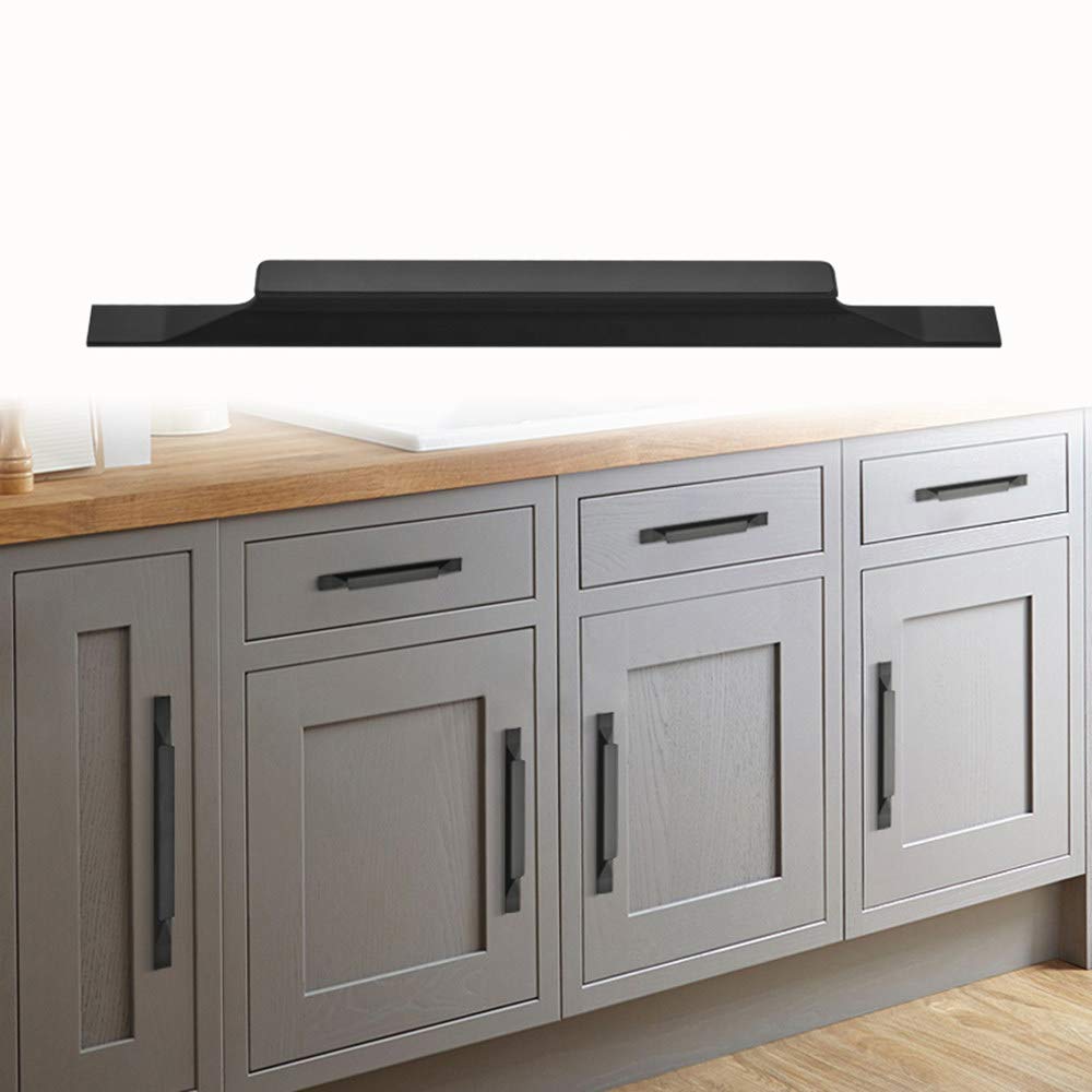 Shozafia black drawer pulls, 5-pack, versatile upgrade for dressers