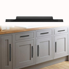 Shozafia black drawer pulls, 5-pack, versatile upgrade for dressers