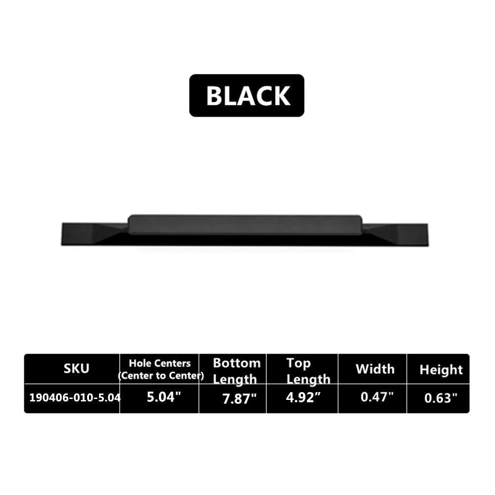 Shozafia long center-to-center pulls, 5.04 inches, easy grip