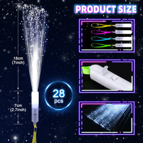 SHQDD fiber optic wand battery powered for all-night use