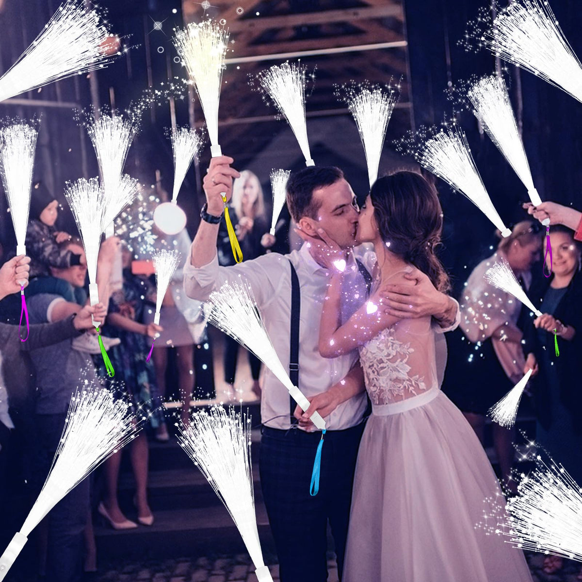 SHQDD fiber optic wand for birthday party fun and photos