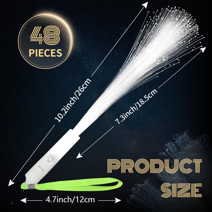 SHQDD LED wand with on-off switch for easy battery control