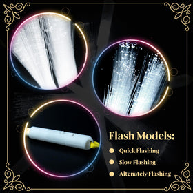 SHQDD led wands cycling flash to energize events