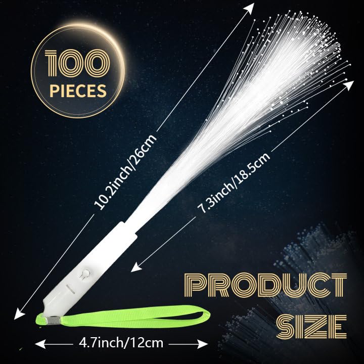SHQDD led wands slow flash for ambient party lighting