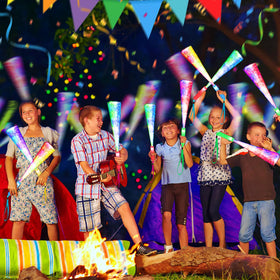SHQDD wedding-glow-wands add magical light accents to dances and photos.