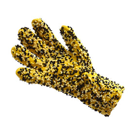 ShuBee Ugly Gloves protect hands from heat and abrasion when handling pipes and cables.
