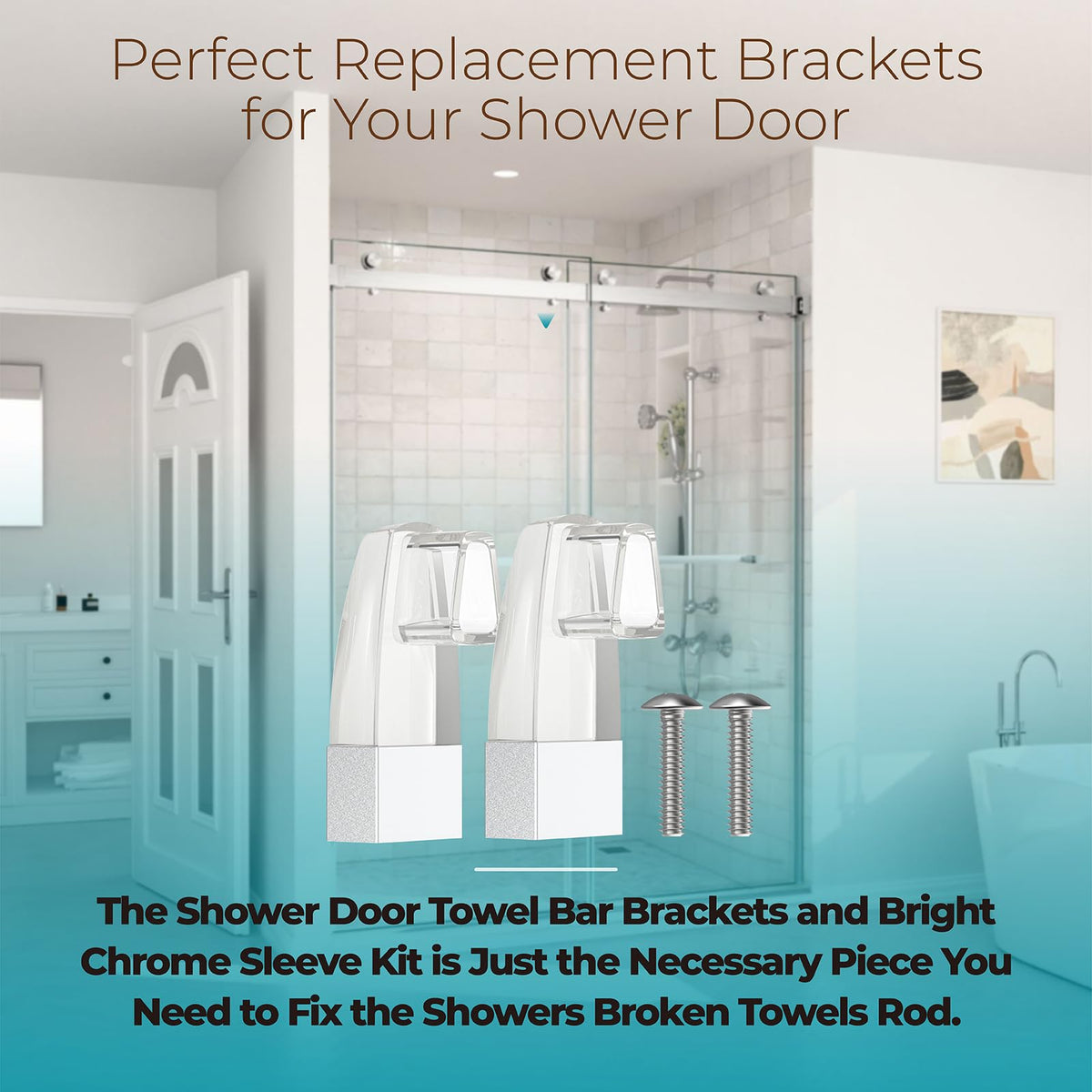 Shuisen easy installation guidance for towel bar replacement.