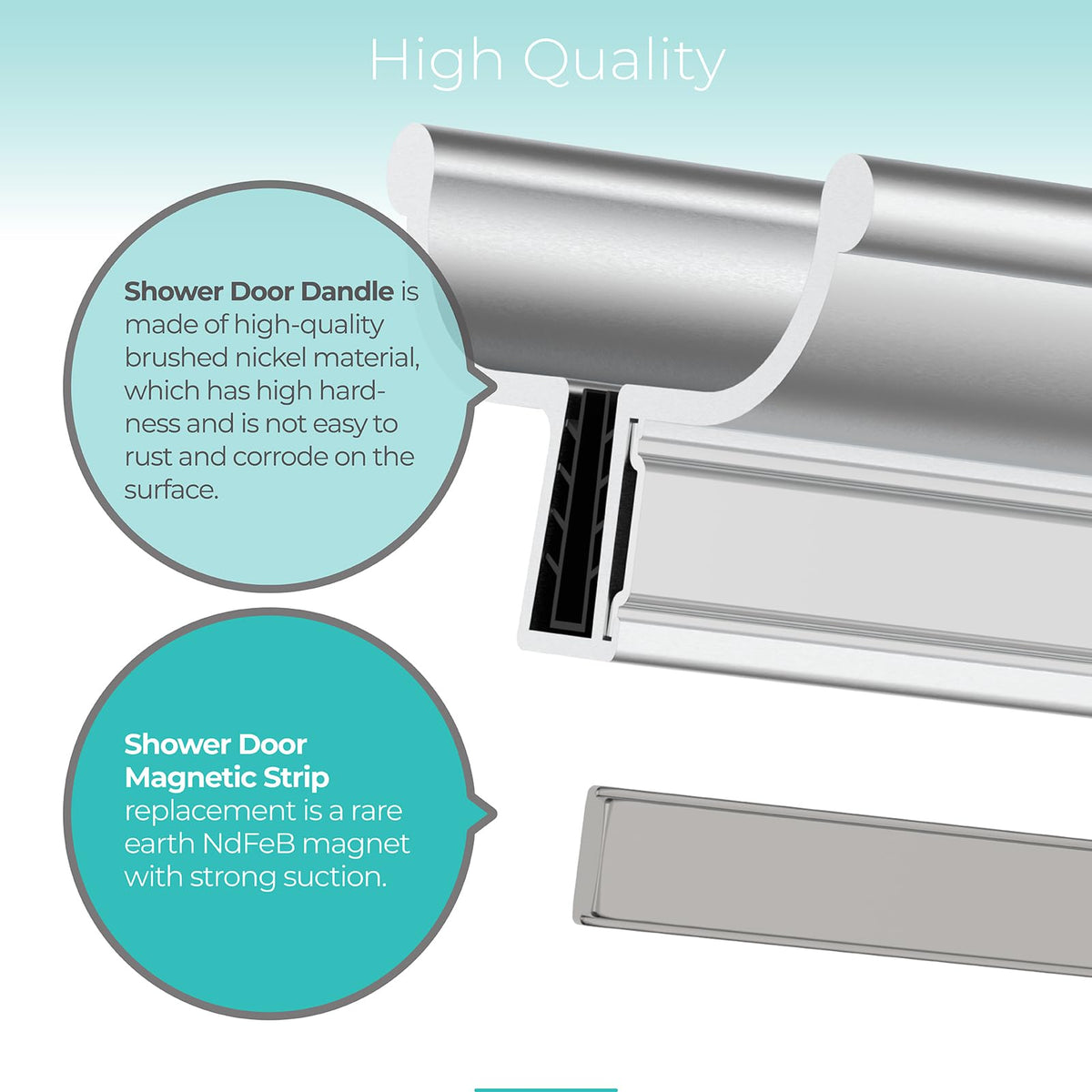 Shuisen magnet latch delivers strong hold for daily use.