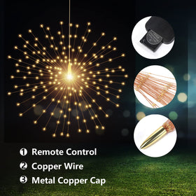 SHUKAN IP67 waterproof lights withstand outdoor rain and sun.