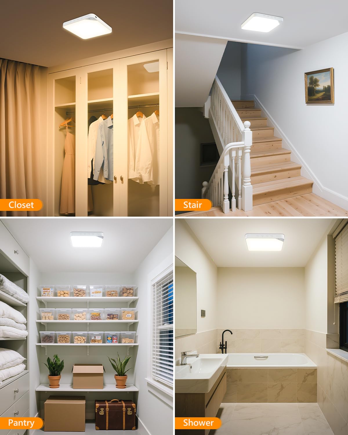 ShunFSC always-on mode provides steady light for pantry tasks.