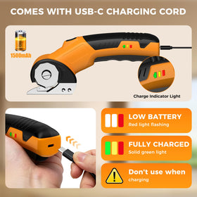 Shuniu USB-C rechargeable cutter delivers long runtime for large projects