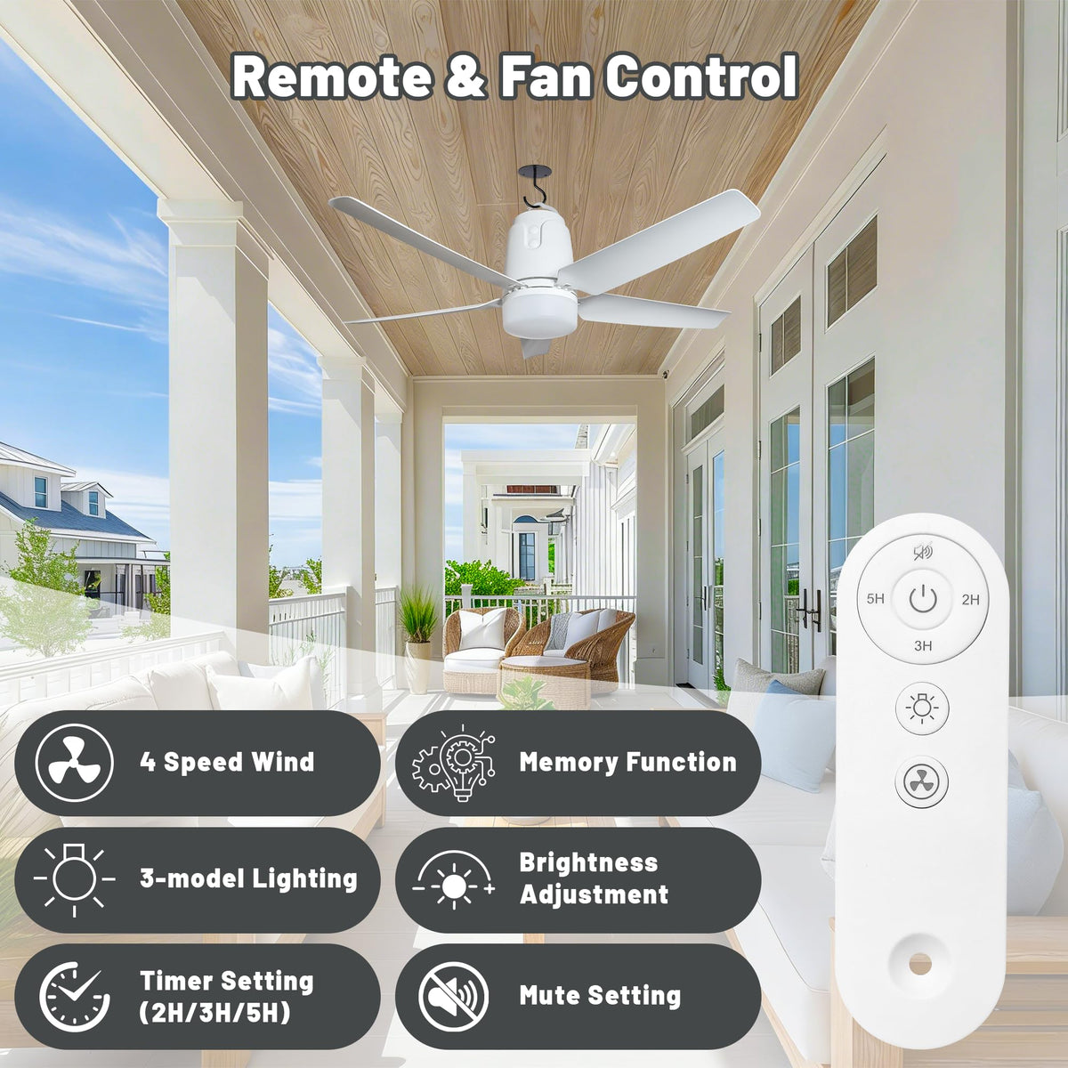 SHUNLEE 3000K-6000K dimmable light offers warm to cool ambience