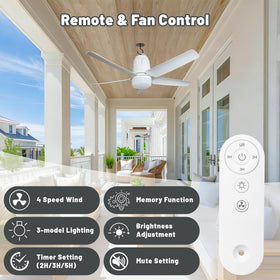 SHUNLEE 3000K-6000K dimmable light offers warm to cool ambience