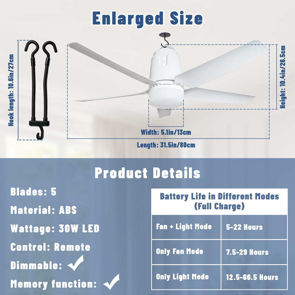 SHUNLEE 3 CCT dimmable lighting for warm to cool ambience