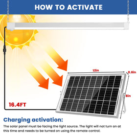 SHUNLEE off-grid setup for sheds without electrical wiring
