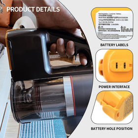 SHUO.Z.B LG CordZero A9 battery safety labels and protections