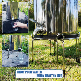 ShuRex easy-install spigot compatible with multiple gravity-fed tanks.