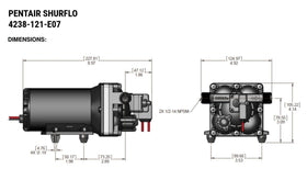 SHURFLO Blaster II diaphragm pump action demonstrates reliable pumping mechanism
