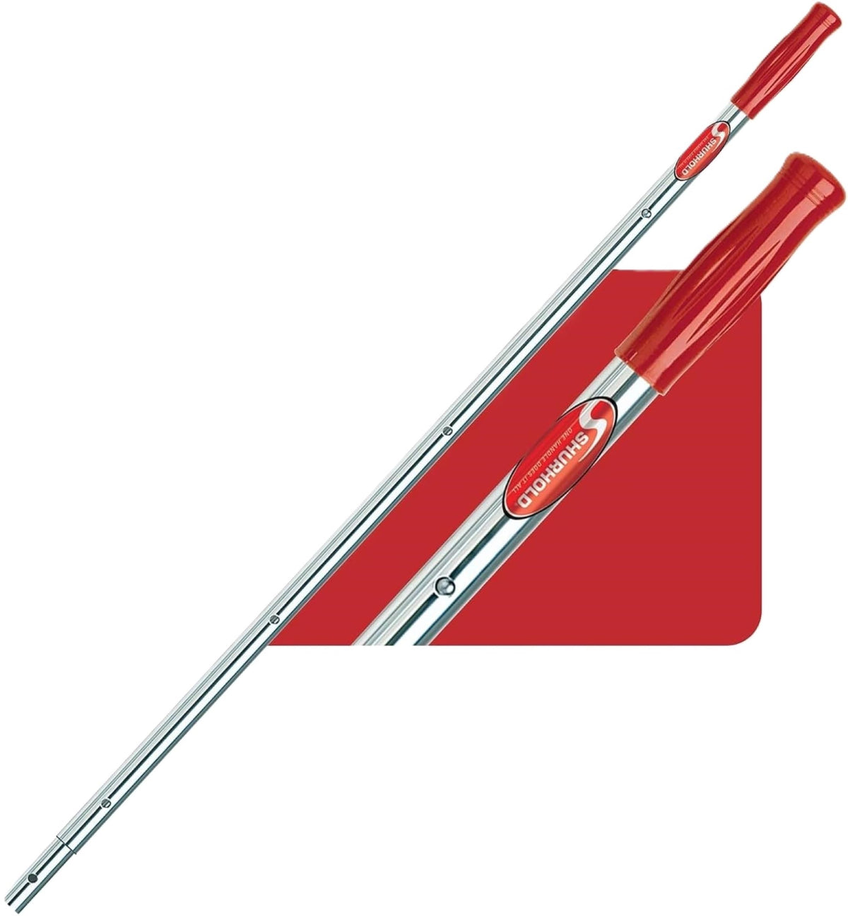 Shurhold 6ft telescoping handle extension for deck and hull cleaning.