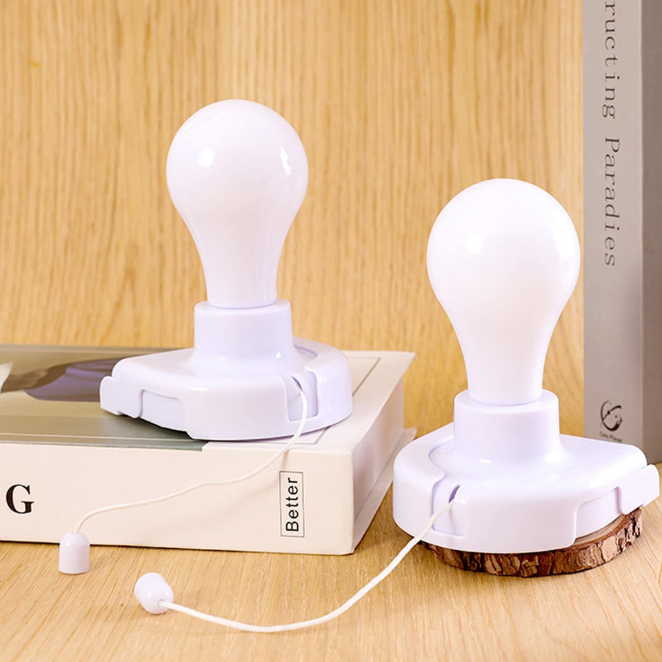 Shuwea 2-pack battery LED closet light with stick-on design for quick, wire-free illumination.